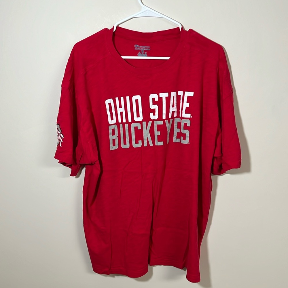 Ohio State Buckeyes T Shirt Red XXL